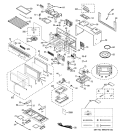 MICROWAVE Diagram and Parts List for JVM1660CH03  General Electric Microwave