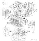MICROWAVE Diagram and Parts List for ZMC1095SF03  General Electric Microwave