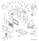 Part Location Diagram of WB48X10046 GE Cooking Tray
