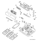 Part Location Diagram of WB27K10183 GE SUPPORT AND MEMBRANE Assembly