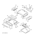 Part Location Diagram of WB63T10112 GE SIDE CAVITY WALL RT