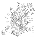 BODY PARTS Diagram and Parts List for JGB915BEF3BB  General Electric Range