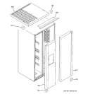 Part Location Diagram of WR38X10311 GE CAP BOTTOM CORNER LEFT
