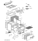 RANGE PARTS Diagram and Parts List for RA520W6  Hotpoint Range