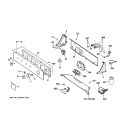 Part Location Diagram of WH42X10615 GE CONTROL PANEL Assembly