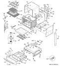 BODY PARTS Diagram and Parts List for JS968TF6WW  General Electric Range