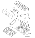 Part Location Diagram of WB31K10149 GE GRATE CAST MID