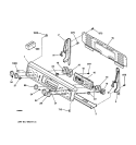 Part Location Diagram of WB36T10385 GE TRIM & BRACKET Assembly