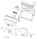 HOOD PARTS Diagram and Parts List for JVB37ACC  General Electric Range Hood