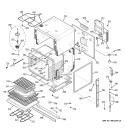 BODY PARTS Diagram and Parts List for ZEK938BF4BB  General Electric Wall Oven