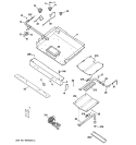 GAS & BURNER PARTS Diagram and Parts List for JGBP33SEH4SS  General Electric Range