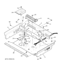 COOLING FAN Diagram and Parts List for JD968SK1SS  General Electric Range
