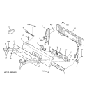 CONTROL PANEL Diagram and Parts List for JCBP78SJ3SS  General Electric Range
