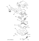 CUSTOM COOL Diagram and Parts List for PIG23SGSBFSV  General Electric Refrigerator