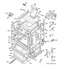 BODY PARTS Diagram and Parts List for JGB900SEK4SS  General Electric Range