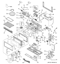 MICROWAVE Diagram and Parts List for JVM2050CH03  General Electric Microwave