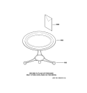 MICROWAVE Diagram and Parts List for JES1855PBH03  General Electric Microwave