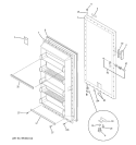 Part Location Diagram of WR14X10113 GE GASKET SECONDARY