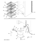 Part Location Diagram of WR85X10031 GE SHELF-BOTTOM