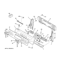 CONTROL PANEL Diagram and Parts List for ECBP82SJ1SS  General Electric Range