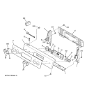 CONTROL PANEL Diagram and Parts List for JCBP79SK1SS  General Electric Range