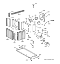 Part Location Diagram of WR17X11188 GE ORIFICE COND FAN