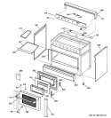 OUTER BODY Diagram and Parts List for ZDP36N4DD2SS  General Electric Range