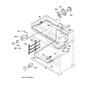 BODY PARTS Diagram and Parts List for ZGS30L4ASS  General Electric Range