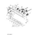 CONTROL PANEL Diagram and Parts List for ZET857BYBB  General Electric Wall Oven