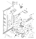 FRESH FOOD SECTION Diagram and Parts List for GSG25SISBCSS  General Electric Refrigerator