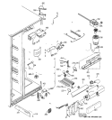 FRESH FOOD SECTION Diagram and Parts List for GSS25TSRESS  General Electric Refrigerator
