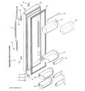 Part Location Diagram of WR04X10115 GE LENS NAMEPLATE BISQUE