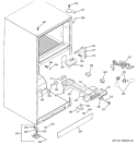 FRESH FOOD SECTION Diagram and Parts List for HTM18IBPFRSA  Hotpoint Refrigerator