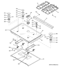 COOKTOP Diagram and Parts List for JGS968SH5SS  General Electric Range