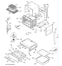 BODY PARTS Diagram and Parts List for JGS968SH5SS  General Electric Range