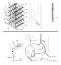 UNIT PARTS Diagram and Parts List for FUM21DMBRWH  General Electric Freezer