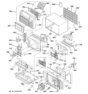 Part Location Diagram of WJ65X10081 GE BRACE