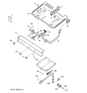 GAS & BURNER PARTS Diagram and Parts List for JGBS19BEH2CT  General Electric Range