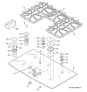 Part Location Diagram of WB04T10044 GE SEAL CONTROL (BK)
