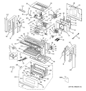 MICROWAVE Diagram and Parts List for JEB1095CB02  General Electric Microwave