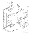 FRESH FOOD SECTION Diagram and Parts List for GSG25YBSCCWW  General Electric Refrigerator