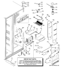 FRESH FOOD SECTION Diagram and Parts List for PSC23PSSDSS  General Electric Refrigerator