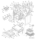 Part Location Diagram of WB38T10030 GE TUBE VNT Assembly