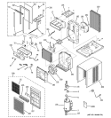 ROOM AIR CONDITIONER Diagram and Parts List for AGX10AJG1  General Electric Air Conditioner