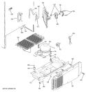 UNIT PARTS Diagram and Parts List for DTL18ICSPRBS  General Electric Refrigerator
