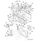 Part Location Diagram of WP94X10171 GE FAN MOTOR
