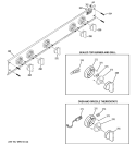 CONTROL PANEL Diagram and Parts List for ZGU36L4DH2SS  General Electric Cooktop