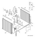 UNIT PARTS Diagram and Parts List for AZ75E12EACM1  General Electric Air Conditioner