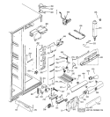 FRESH FOOD SECTION Diagram and Parts List for MCG23MISBFBB  General Electric Refrigerator