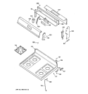 Part Location Diagram of WB36K10399 GE TRIM & BRKT Assembly WELD